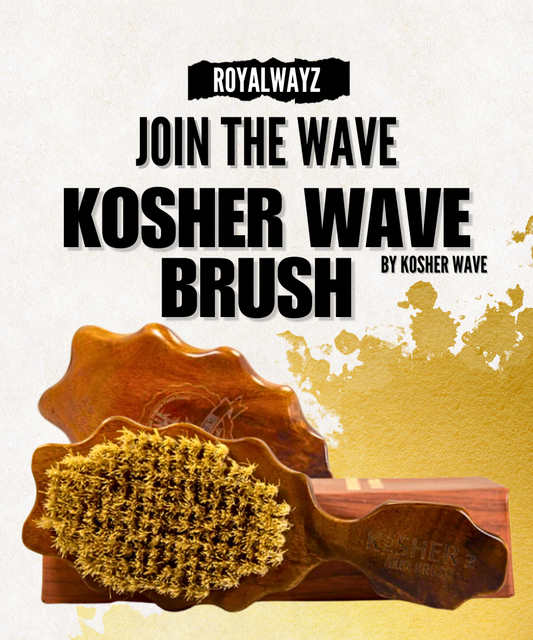 Kosher Wave brush (With Handle)