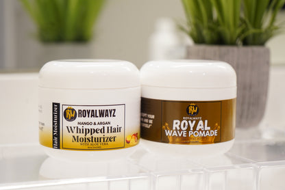 Dynamic Duo: Mango Whipped Hair Moisturizer & Royal Wave Pomade