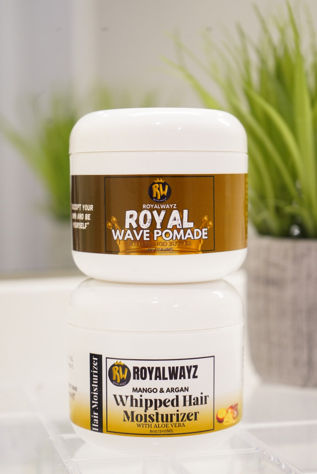 Dynamic Duo: Mango Whipped Hair Moisturizer & Royal Wave Pomade