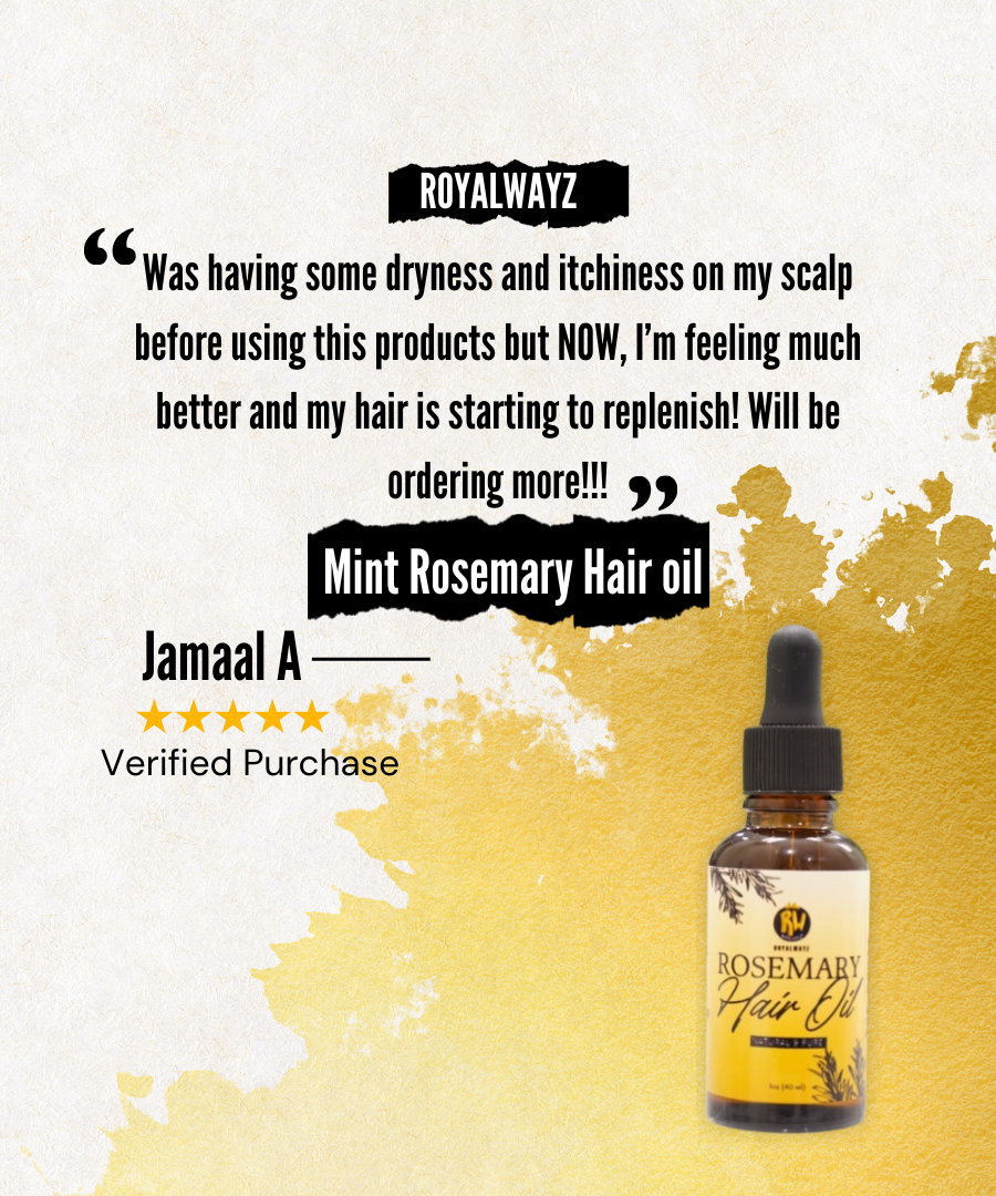Best Seller: Mint RoseMary Hair Oil