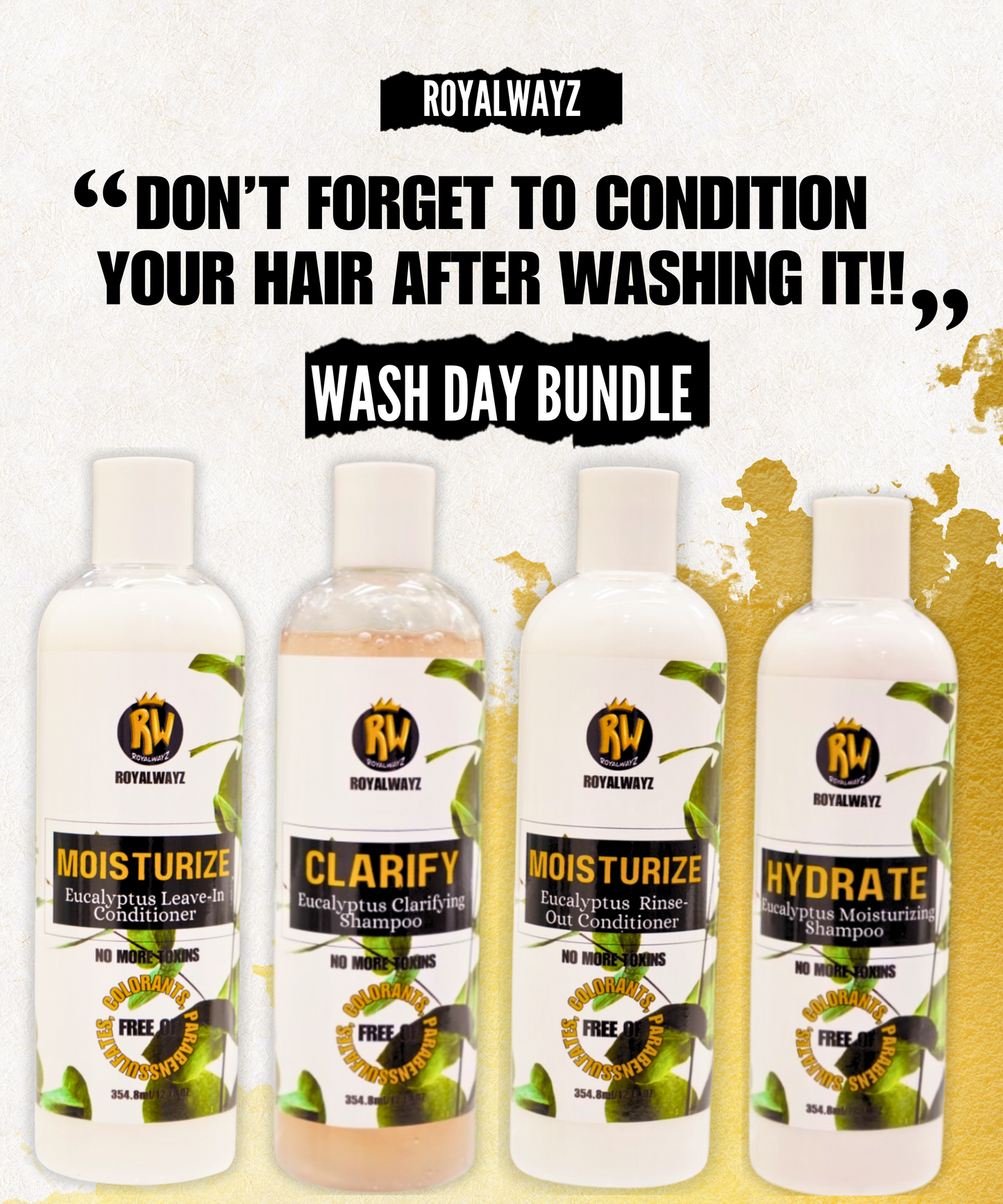 RoyalWayz Wash Day Bundle
