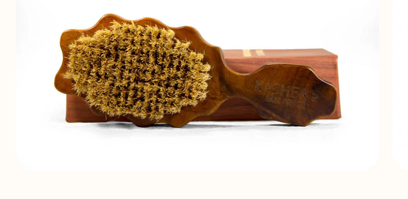 Kosher Wave brush (With Handle)